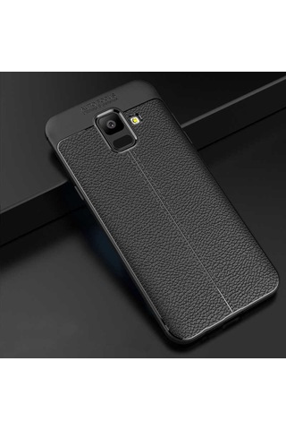 Samsung Galaxy Uyumlu A6 2018 Kilif Deri Tarzi Niss Silikon Case 389467430
