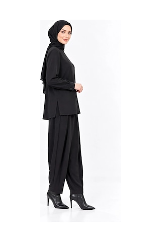 Nuss Pantolonlu Takım 1071 Siyah