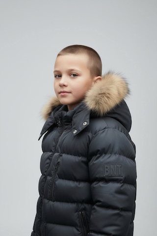 Benitto Kids Erkek Çocuk Şişme Mont 51334 Siyah