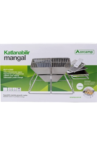 Orcamp Portatif ve Pratik Kömürlü Mangal