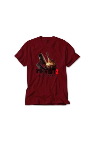 Dying Light Stay Human Lacivert Tişört