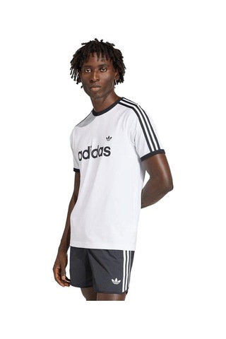 Adidas Erkek Beyaz T-shirt 3s Rınger T Kf0418 Beyaz