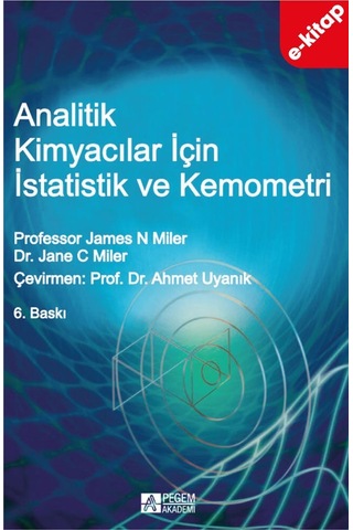 Analitik Kimyacılar İçin İstatistik Ve Kemometri E-kitap