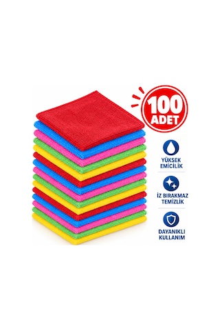 Magic Schine Havlu Microfiber Bez 40 30 Cm 100 Adet