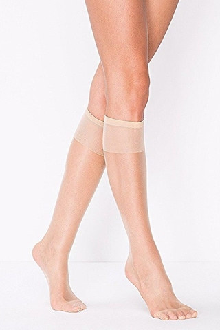 24 Adet Penti Süper Ince 15'Den Mat Pantolon Çorabı Diz Altı