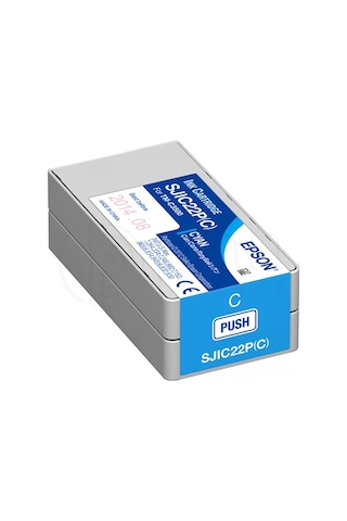 Epson Colorworks Tm C3500 Kartuş Cyan Sjıc22P C C33S020602