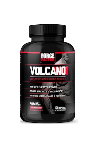 Force Factor Volcano Preworkout Nitric Oxide Booster For Men With