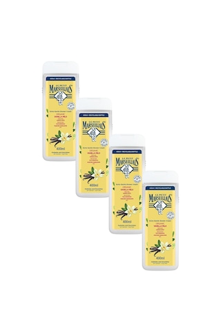 Le Petit Marseillais Organik Vanilya Sütü Duş Jeli 400 ml x4