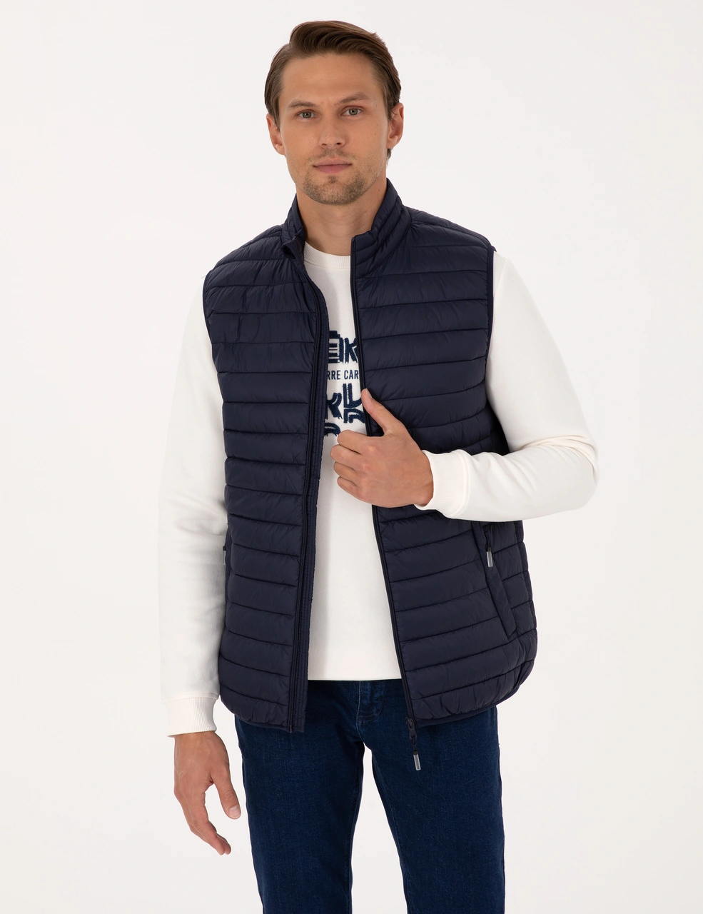 Pierre Cardin Erkek Lacivert Mont Yelek 50313897-vr033 Lacivert