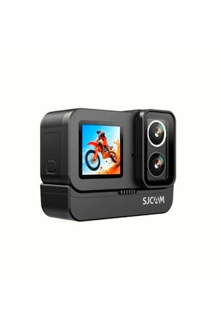 Sjcam Sj20 4k Çift Lens Gece Görüşlü Aksiyon Kamerası Siyah