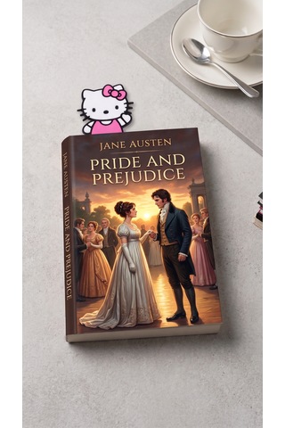 Hello Kitty Figürlü Kitap Ayracı 4 Adet