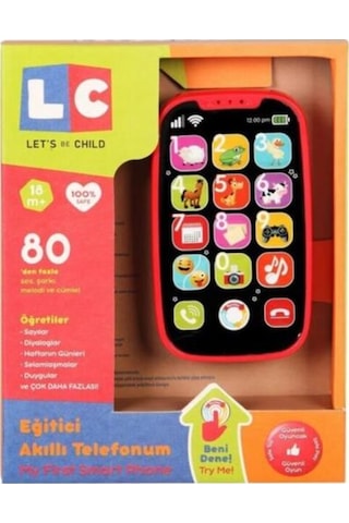 Lc 30900 Eğitici Akıllı Telefonum Kırmızı