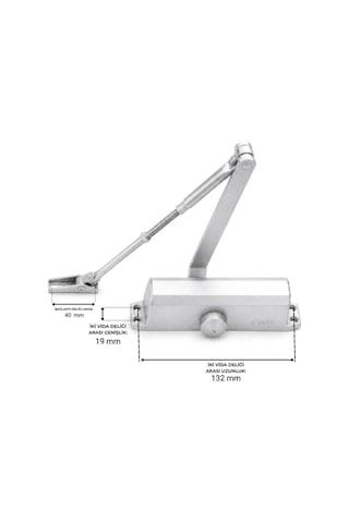 X-Bay  XB-EH002 ECO 2 Numara 20-45 Kg Kapılar İçin Kapı Hidroliği