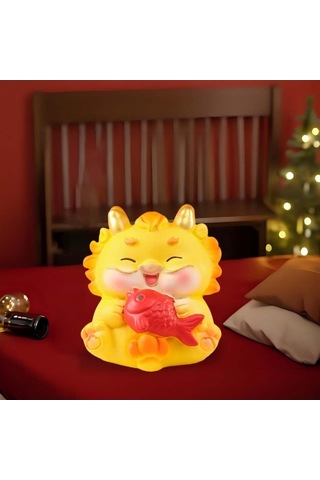 Pazly Yılı Suntek Stil-c Refah Reçine Heykelcik Hayvan Ejderha 2024 İp