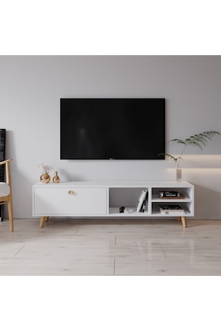 Lagomood Arman Tv Standı Beyaz