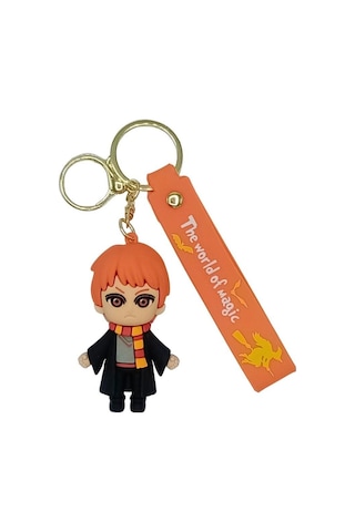 Dünyadan Hediyeler Harry Potter Ron 3d Silikon Anahtarlık No.1