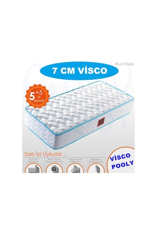 Babyhopeankara 80X180 Visco Yatak 7 Cm Visco Ortopedik Yatak 80*180 Visco Yatak