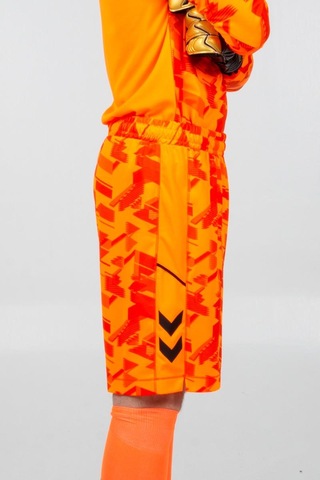 Hummel Line Kaleci Şort Neon Turuncu