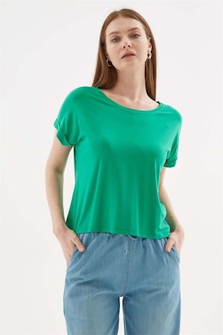 Fashion Friends Fashıon Frıends Kadın Bisiklet Yaka Bluz 25y0519k1 Ekru