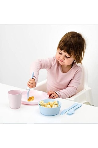 Mjcc Ikea Çocuk Çatal Bıçak Takımı 18 Parça Bpa İçermeyen Mikrodalga Fırın Ve Bulaşık Makine Sku: Smg8690010591951 Abanoz
