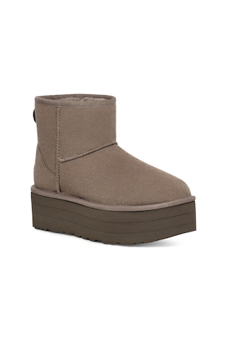 Bot Kadın 1134991 Ugg W Classıc Mını Platform Smoke Plume Gri