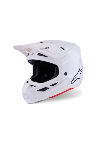 Alpinestars Sm7 Off-Road Cross Kaskı Beyaz