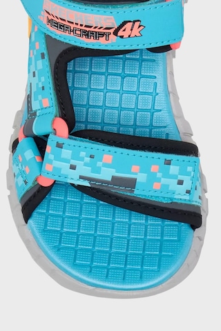 Skechers Erkek Çocuk Sandalet 402161l Tqbk Turkuaz-siyah Turkuaz-siyah