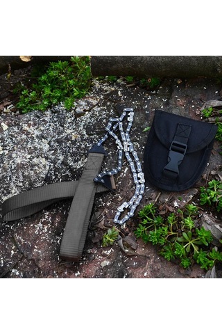 Suntek Katlanır Cep Testere Çift Taraflı 40'' 103cm El Siyah