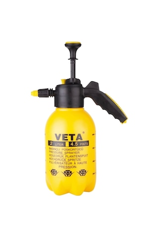 Veta Kalın Piston İlaçlama Pompası 2 Lt Tahliyeli