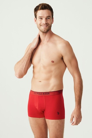 U.S. Polo Assn. 80097 Erkek 3'Lü Boxer 001