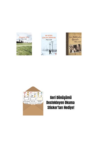 Hayatın Ucu + Ne Güzel Çocuklardık Biz + Şiir Ustalardan Öğrenilir + Okuma Sticker'ları