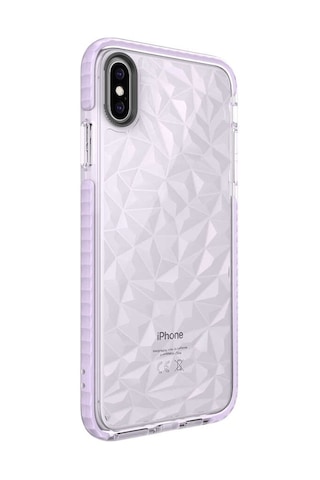 Apple Uyumlu iPhone Xs Max 6.5 Kılıf Buzz Köşeleri Airbagli Prizmatik Tasarım