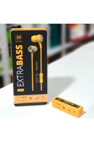 Powerway S9 Standlı Extra Bass Kulak İçi Kulaklık