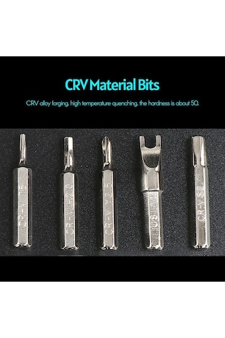 Trendooze Vidalama Ve Telefon Tamiri Seti Saat Pratik Kit İçin Dizüstü Çok Bilgisayar, Araç Amaçlı Akıllı 52'li - Bk