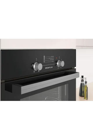 Profilo FRGA103S 66 LT Ankastre Fırın Siyah