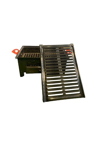 Emaye Boyalı Mangal Siyah