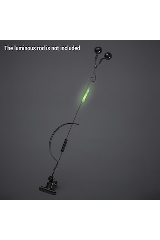 Paslanmaz Çelik Balıkçılık Isırığı Alarmı Gece Balıkçılık Olta Yemi Alarmı İkili Zillerle