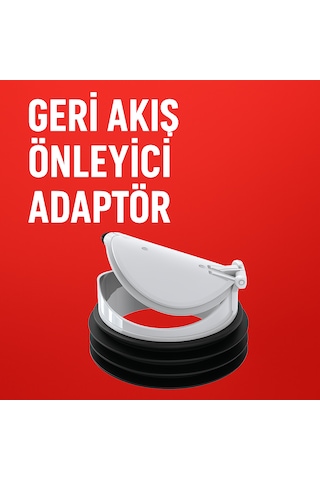 110'luk Çekvalfli Klozet Gider Aparatı - Koku Ve Kemirgen Bariyer
