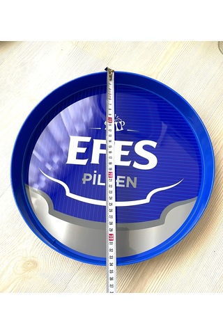 34 Cm Çapında Efes Malt Tepsi Sunumlu Bira Tepsisi