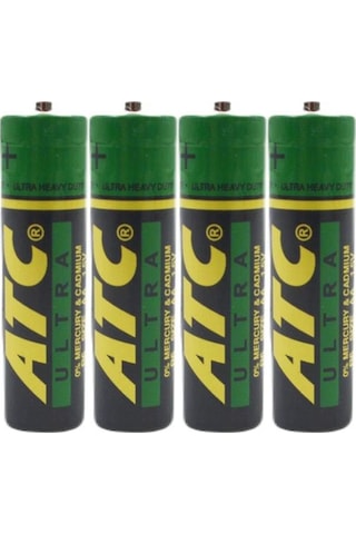 Kalem Pil 1 5 V Aa 4 Adet 1 Paket 1,5 Volt Kalem Pil Ultra Heavy Pil Oyuncak Pili Saat Pili