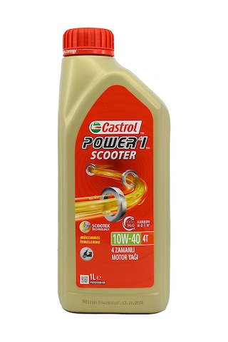 Castrol Scooter 10W40 4t 1 L 4 Zamanlı Motosiklet Yağı