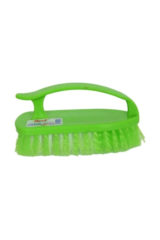 Yaka Fırçası Sembol Plastik Tutma Saplı Fırça Karışık Renk 14 Cm