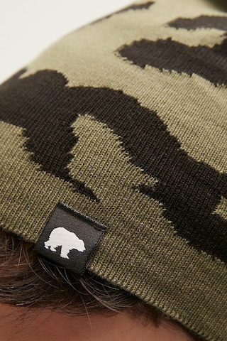 Bad Bear Camo Simple Iı Forest Yeşil Kamuflaj Bere - Koyu Yeşil