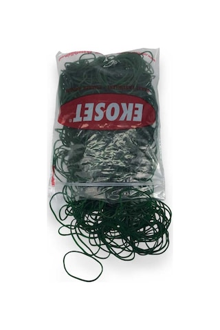 Ekoset 500 Adet 70 MM Yeşil Para Lastiği