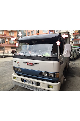 Hino Kamyon Kamyonet Ön Cam Güneşlik Plexi Şapka
