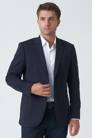 White Stone Belfast C4010 Slim Fit 6 Drop Ceket Laci-laci Lacivert