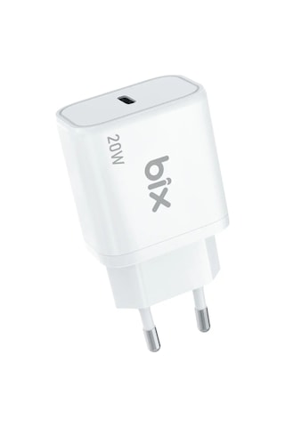 Bix Bxpd23 20w İphone & Android Uyumlu Usb-c Pd 3.0 Akım Korumalı Hızlı Şarj Adaptörü