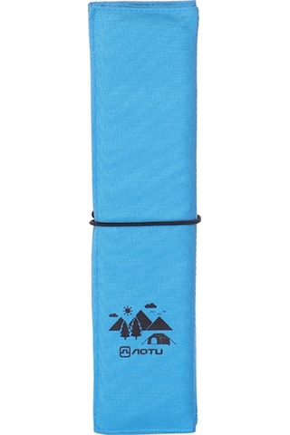 Aotu Taşınabilir Nem Geçirmez Koltuk Mat Oxford Kumaş + Epe Açık Kamp Piknik Oturma Pedi Mavi