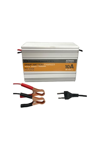 Powermaster Ma-1210 12volt 10amper Akıllı Hızlı Akü Şarj Cihazı