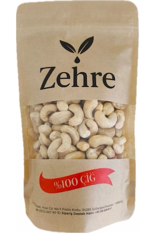 Zehre Çiğ Kaju 250 Gr 500 G